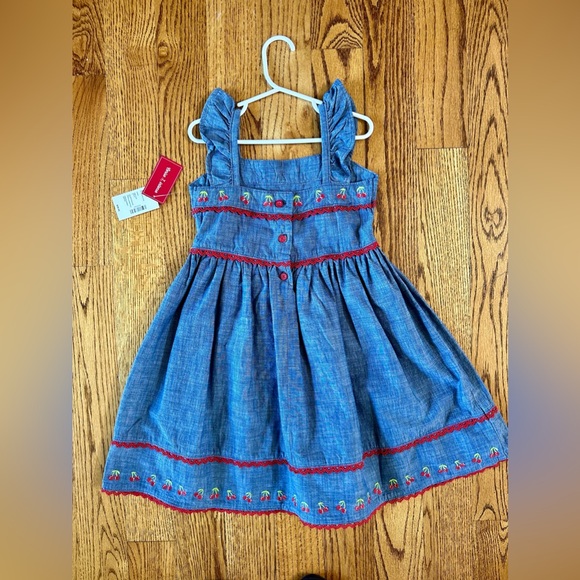 Gymboree Very Cherry Set of 2 dresses 1 shirt size 5T - Picture 11 of 11